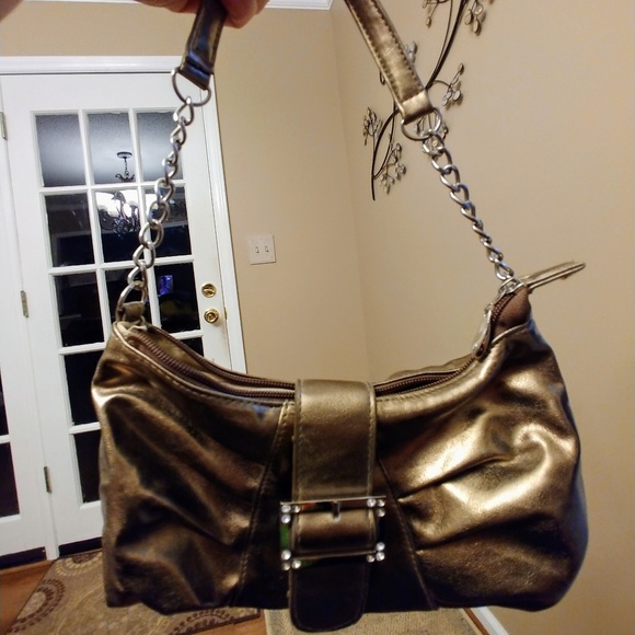 Gold evening bag - Picture 4 of 4